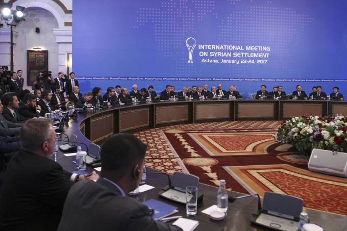 Reunião: os EUA não enviarão nenhuma delegação formal às conversas de Astana
