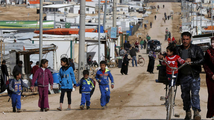 Refugiados sírios na Jordânia: esse número de refugiados viajará aos Estados Unidos antes de 30 de setembro