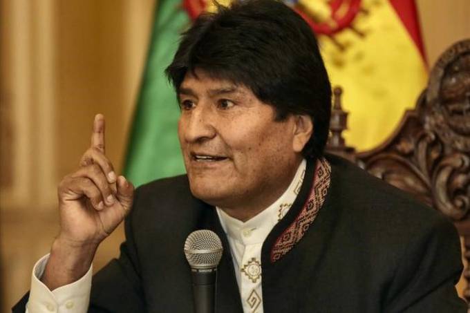 O presidente boliviano acrescentou que "qualquer conspiração interna ou intervenção externa será para apoderar-se do petróleo venezuelano"