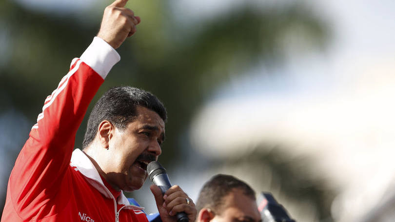 O presidente da Venezuela, Nicolás Maduro: Maduro afirmou que ele detalhará o aumento durante as manifestações deste domingo