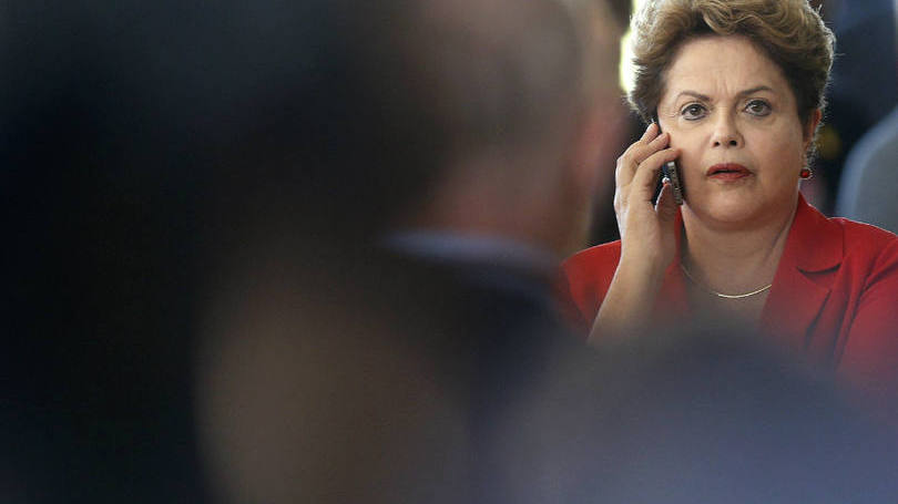 Dilma Rousseff: a presidente teve suas conversas gravadas pela Polícia Federal