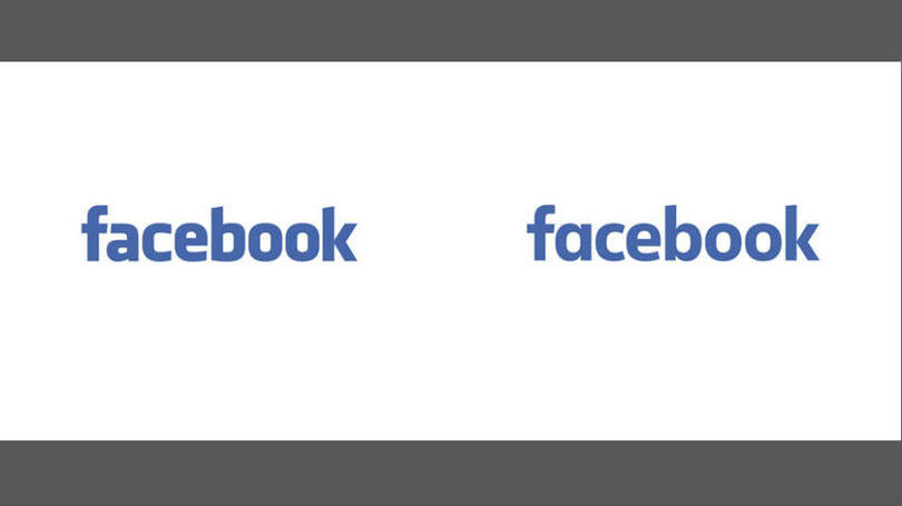 7. Facebook

Antigo: 80 pontos > Novo: 79 pontos

O impacto do logo do Facebook é muito alto. Na mudança, caiu um ponto. O tipo forte e simples trazia essa força. O tipo do novo logo é levemente mais fino, causando a mudança.  