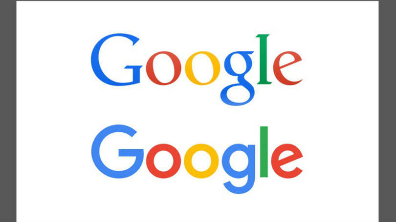2. Google

Antigo: 67 pontos > Novo: 65 pontos

A diferença é muito pequena, mas o antigo logo do Google tinha mais impacto. Parte por causa do "g" e sua volta. O novo não tem tal detalhe para prender a atenção.