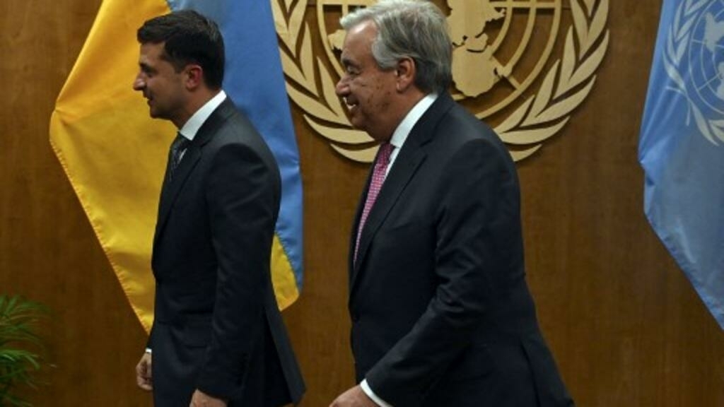 António Guterres está na Ucrânia