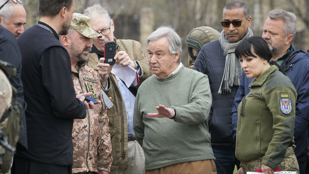 António Guterres pede o fim do conflito na Ucrânia