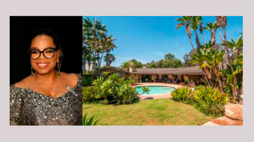 Casa 1

De quem: apresentadora Oprah

Onde: Montecito, na Califórnia - Estados Unidos
