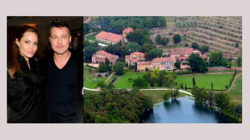 Casa 10

De quem: atores Angelina Jolie e Brad Pitt

Onde: Le Val, na França
