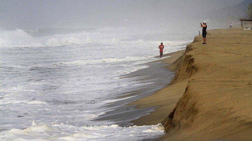 Praia em Acapulco, no México: não há previsão de tsunamis na região