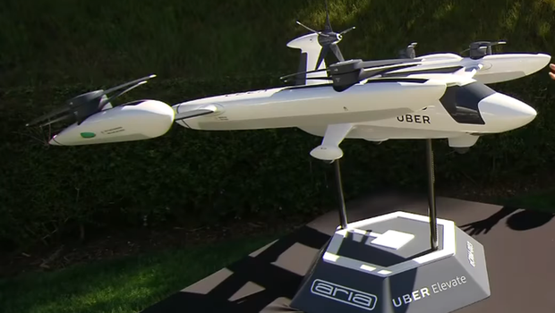 Uber mostra último protótipo do seu “carro voador”