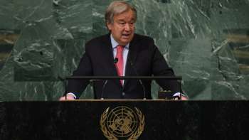 António Guterres abre Assembleia geral das Nações Unidas e alerta o mundo