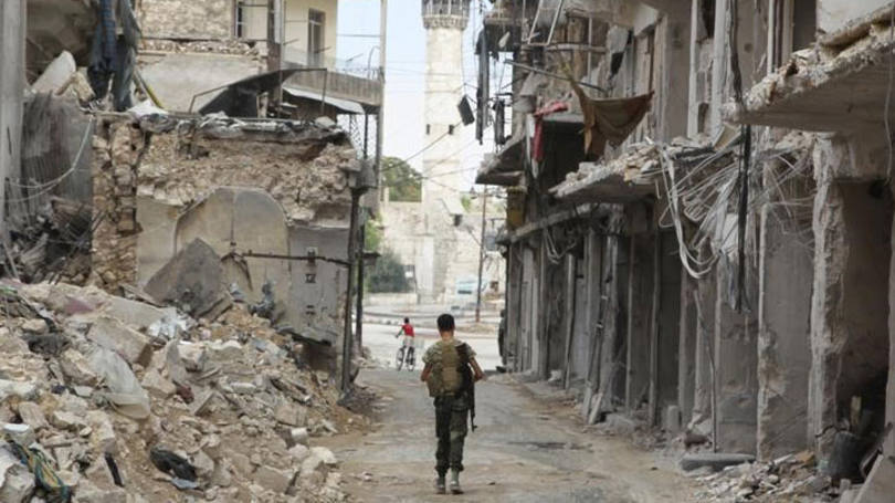 Destruição em Aleppo: a Rússia afirmou que aviões norte-americanos bombardearam hospitais de Aleppo