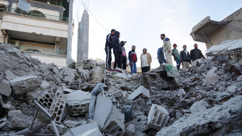 Bombardeios: as negociações para acabar com o conflito foram interrompidas em meio a acusações de bombardeios russos