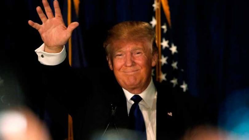 O magnata americano Donald Trump: ele tem uma alta taxa de rejeição e com frequência se mostra um candidato indisciplinado