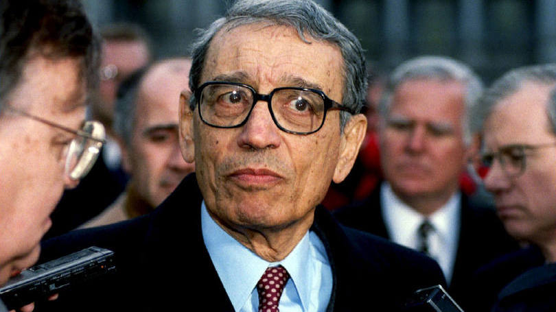 Boutros Boutros-Ghali em 1993: Boutros-Ghali foi eleito chefe das Nações Unidas em 1992 e ocupou o cargo até 1996