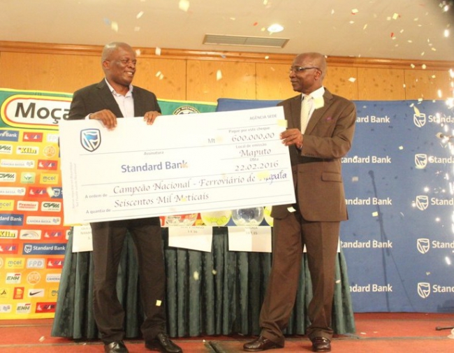 No quadro do apoio que o banco presta ao desporto nacional