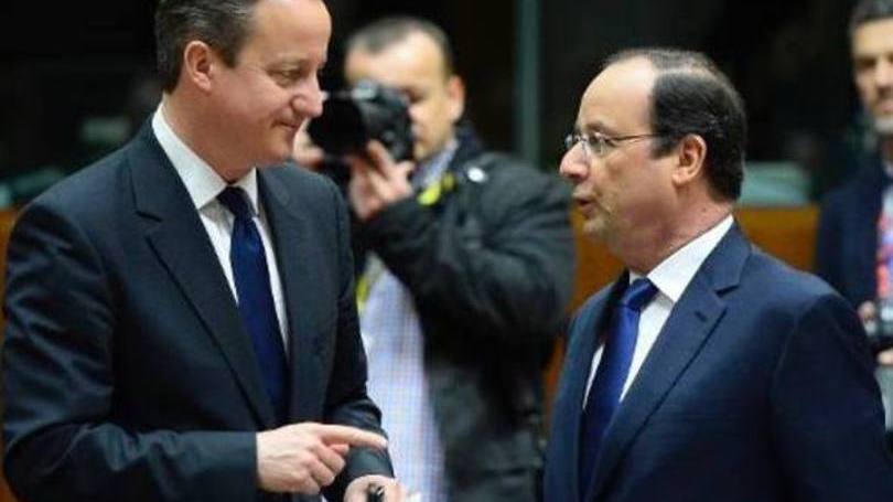 David Cameron e François Hollande: os líderes da França e Reino Unido se reuniram para discutir problemas como a imigração, o terrorismo, a ascensão do EI na Líbia e o quadro na Síria