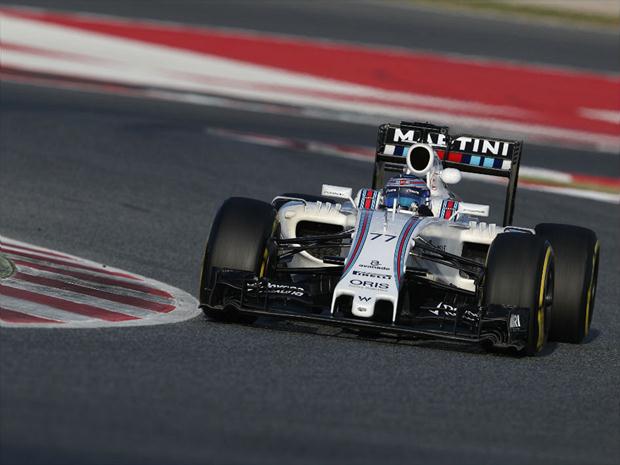 Piloto da Williams registrou o melhor tempo na segunda parte dos treinos e encerrou sequência da Mercedes
