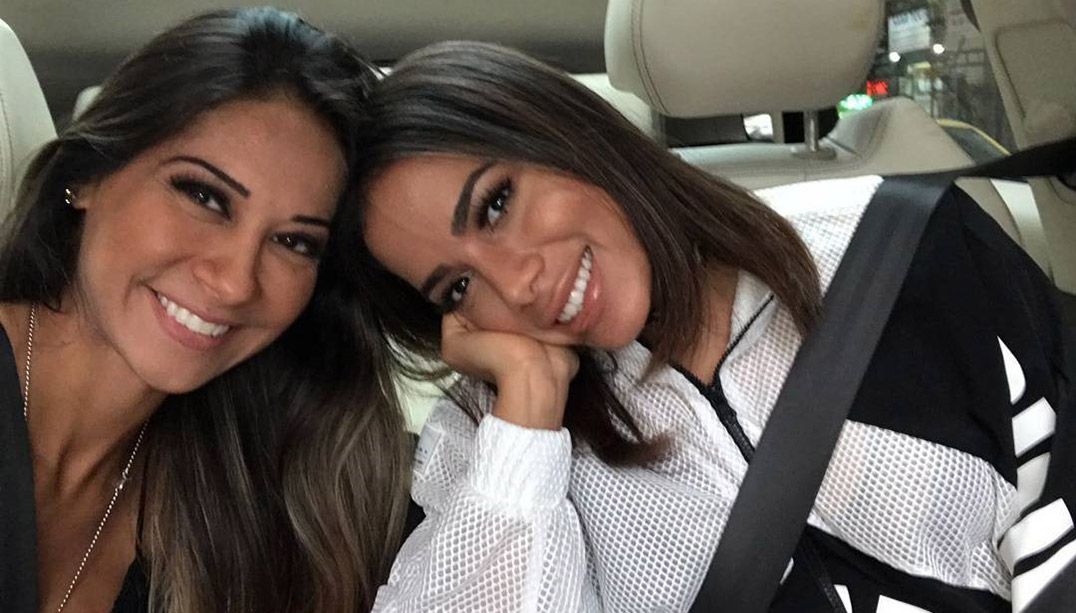 A ex-BBB veio dos Estados Unidos para ajudar a cantora a emagrecer