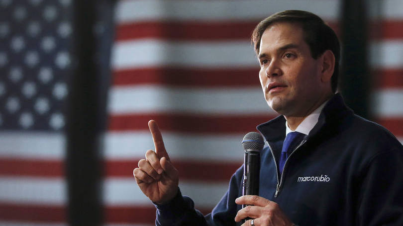 Marco Rubio: republicano saiu vencedor também em Minnesota e em Porto Rico