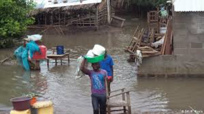 PESSOAS DESALOJADOS E INFRA-ESTRUTURAS DESTRUÍDAS PELAS ÚLTIMAS CHUVAS EM PEMBA