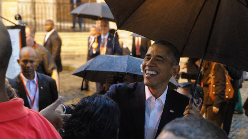 Barack Obama: "Vai ocorrer uma mudança aqui e acredito que Raúl Castro entende isso", disse Obama