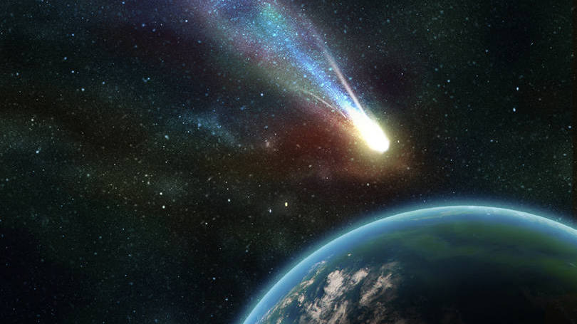 Aproximação: o cometa pode ser um fragmento de outro astro