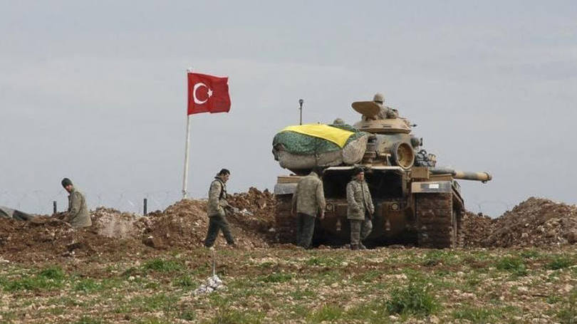 Fronteira da Turquia: a ONU disse que, até quinta-feira, um ataque do EI perto da fronteira estava ameaçando um campo de desabrigados