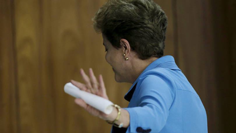 Dilma Rousseff: segundo o senador, a preocupação do grupo é com o que acontecerá depois que a presidente for afastada