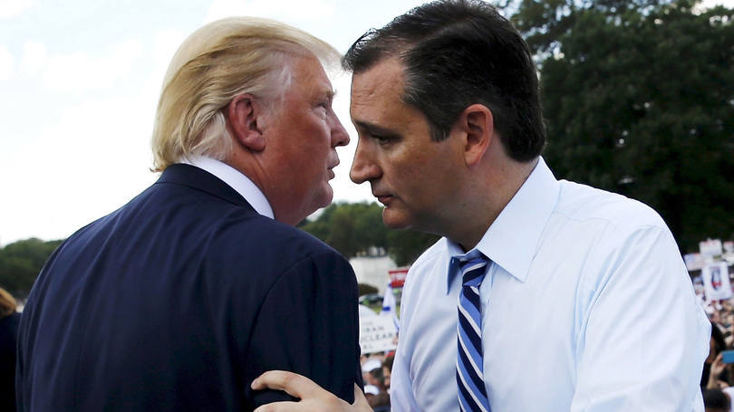 Donald Trump e Ted Cruz: o número pode não parecer grande, mas os dois rivais estão envolvidos em uma luta acirrada para conquistar a maior quantidade possível dos correligionários
