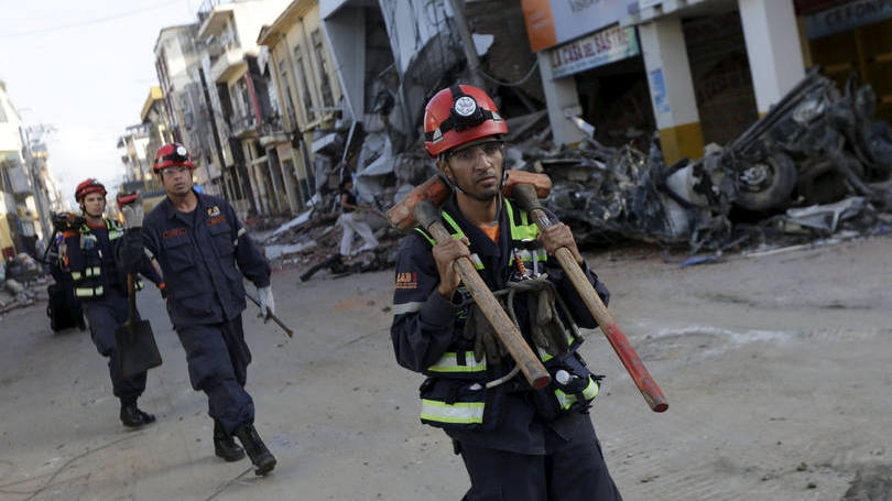 Terremoto: o abalo sentido hoje na capital, Quito, e na maior cidade do país, Guayaquil, foi classificado pelo Usgs como ligeiro