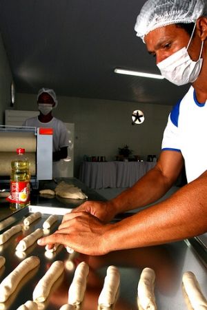 No acto, o Presidente da Associação dos Industriais de Panificação e Pastelaria de Angola,