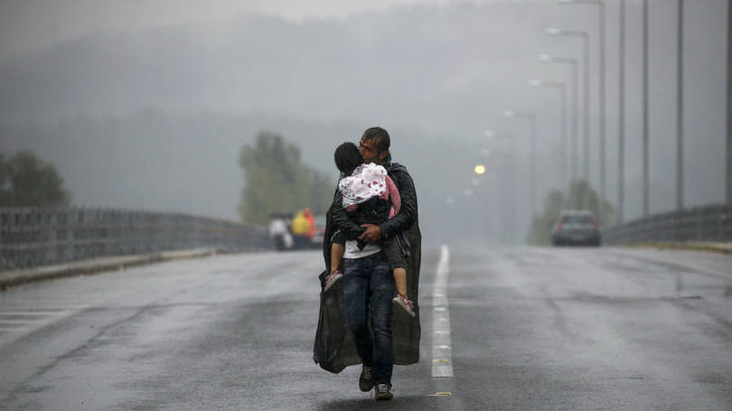mostram o drama dos refugiados