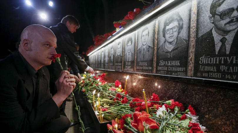 Chernobyl: duas cerimônias começaram em uma igreja de Kiev e em outra na cidade de Slavutish em lembrança da catástrofe