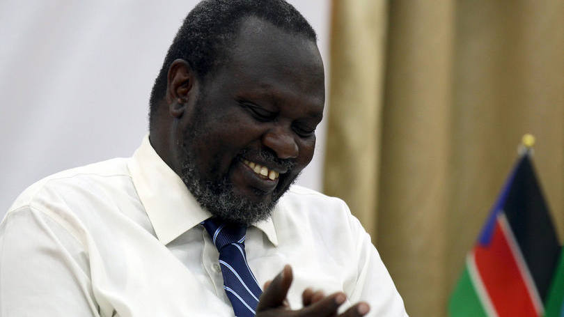 Riek Machar: "Estou comprometido com a aplicação deste acordo, para que o processo de reconciliação e reparação comece o quanto antes possível"