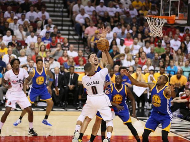 Armador Damian Lillard foi o grande nome dos Trail Blazers com 40 pontos