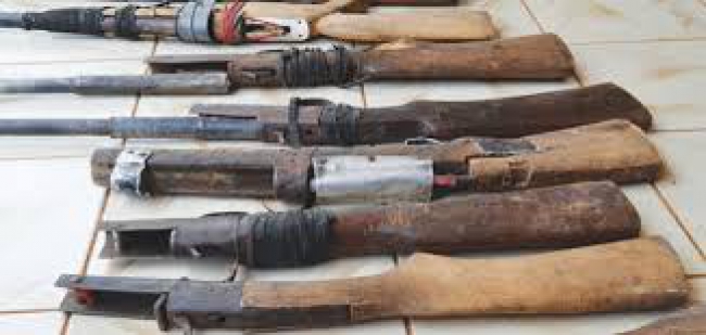 INHAMBANE: RECOLHA DE ARMAS DE FABRICO CASEIRO EM VILANKULO