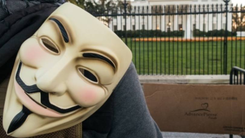 Anonymous: grupo anunciou seu ataque em um vídeo publicado nesta quinta-feira, em que acusa Trump de "fascismo e xenofobia"