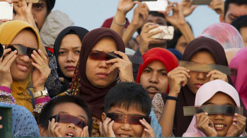 Eclipse:“Foi impressionante. Não me recordo, desde o de 2008 na Rússia, de um eclipse tão límpido, sem nuvens, com um ar tão transparente