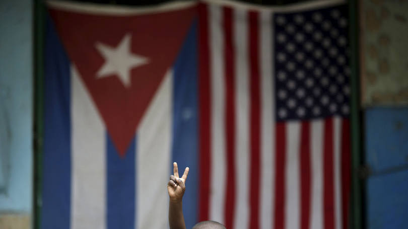 Estados Unidos e Cuba: os países restabeleceram em julho passado suas relações diplomáticas após meio século de ruptura e confrontação política