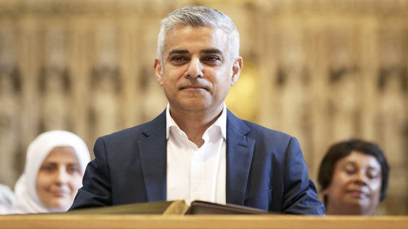Sadiq Khan: o prefeito lembrou que mais de meio milhão de empregos em Londres dependem da filiação à UE