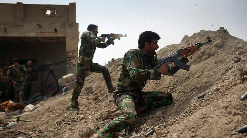 Iraque: os moradores da cidade, que fica a 50 quilômetros da capital, relataram explosões esporádicas ao redor do centro