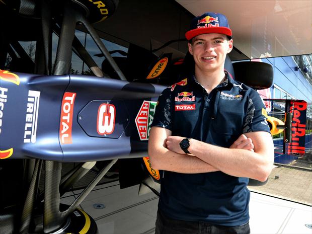 Com apenas 18 anos, Verstappen é um dos pilotos da Fórmula 1