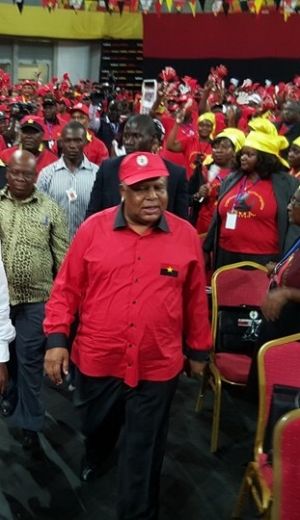 No seu discurso, Higino Carneiro assegurou ao vice-presidente do MPLA