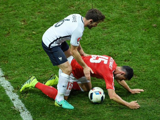 França e Suíça empataram por 0 a 0 em partida pelo Grupo A da Euro