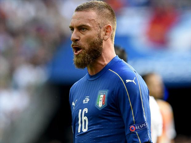 Daniele De Rossi e Candreva estão fora do duelo diante da Alemanha