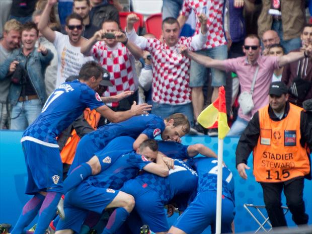 Luka Modric marcou o único gol da partida, que deu a vitória a seleção da Croácia