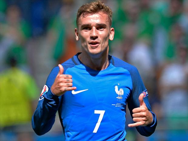 Com os dois gols, Griezmann se juntou a Bale e Morata no topo da lista de artilheiros da Euro 2016