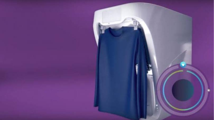 Passaroupa: o robô reconhece automaticamente se está lidando com uma blusa de manga comprida ou curta