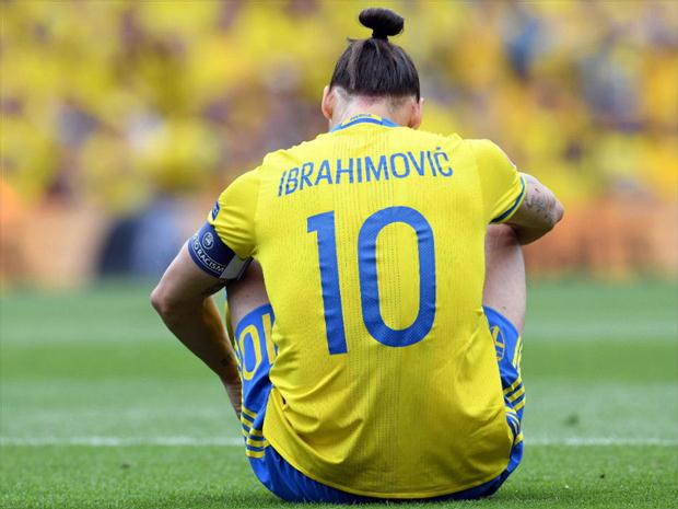 'Samurai sueco' foi uma das ausências da equipe sueca no treinamento do último domingo, dias antes da decisão na Euro 2016