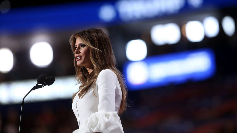 Melania Trump: ex-modelo retratou o marido como um pai amoroso e homem de negócios de sucesso